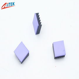 High stickiness surface realize seal pcb/cpu/led silicone 2W violet thermal conductive pad	-50 to 200℃
