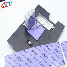 China supplier Electrical components double sided adhesive silicone 1.5 w thermal conductive pad -50 to 200℃