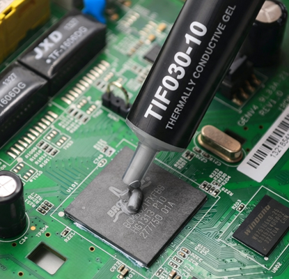 Low Thermal Impedance One Component 3.0W/mK Thermal Conductive Gel For Communication Hardware