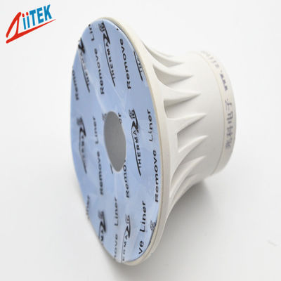 Blau 5,0 W/mK ultra weicher thermischer Gap-Filler TIF100-50-05E mit klebendem Beschichtungs-Silikonkautschukblatt -50 zu 200℃