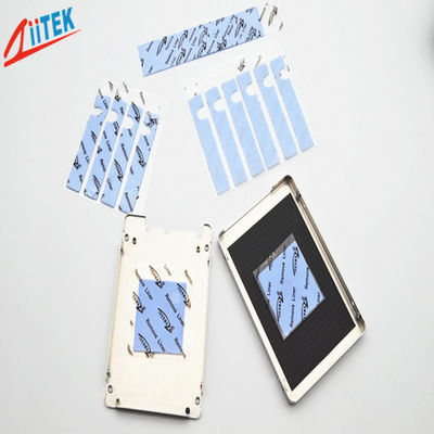 ultra weiches natually klebriges 2,0 Silikonkautschukblatt -40 W/mK blaues thermisches Gap-Filler-TIF100-20-05U zu 160℃