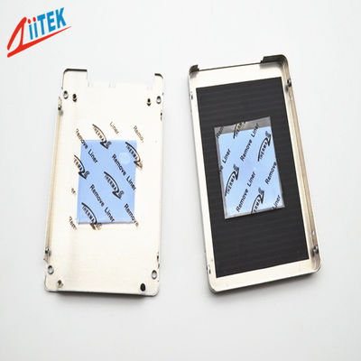 ultra weiches natually klebriges 2,0 Silikonkautschukblatt -40 W/mK blaues thermisches Gap-Filler-TIF100-20-05U zu 160℃