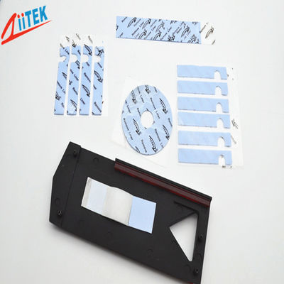 ultra weiches natually klebriges 2,0 Silikonkautschukblatt -40 W/mK blaues thermisches Gap-Filler-TIF100-20-05U zu 160℃