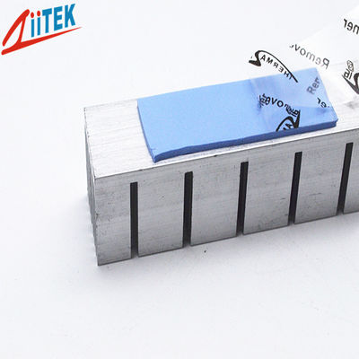BLAUES 3.2W/M-K Silikon thermisches Gap füllen mit 40 SHORE00, Tem -50 zu 200℃ auf