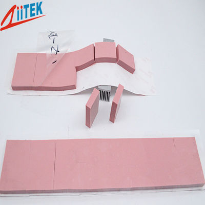 Pink Semiconductor Automated Test Equipment Thermal Gap Filler Silicone Pad 3.0W/MK