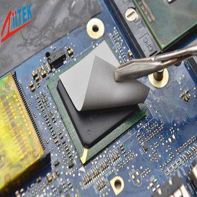 Grey Insulation Sheet Thermal Condcutive And Electric Insolating Pad 1.6W/MK For Car Battery & Power Supply