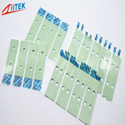 Highly Efficient Thermal Conductivity 1.2W/MK 100x100mm Silicone Thermal Pads For Laptop Heat Insulation Materials