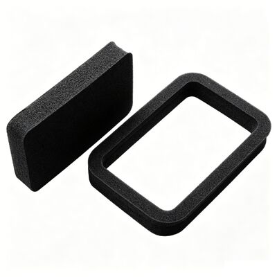 Hochtemperaturbeständiges schwarzes Silikonschaummaterial für Kommunikationsgeräte