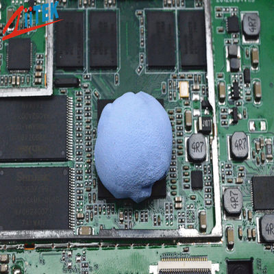 Blaues 3W wärmeleitfähiges Gel, thermischer Spaltfüller, hohe Viskosität, für Mikro-Heatpipe
