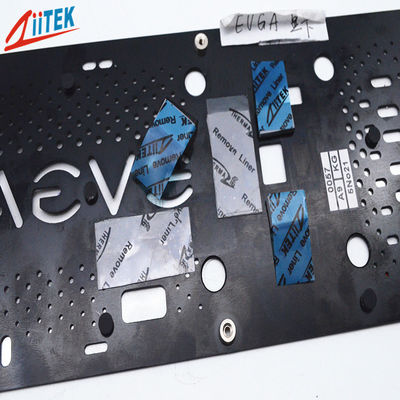 Fabrikangepasste Größe Batterie LED Laptop Thermopad 2W 1,5mm Silikon Wärmeleitpads für GPU CPU Kühlung